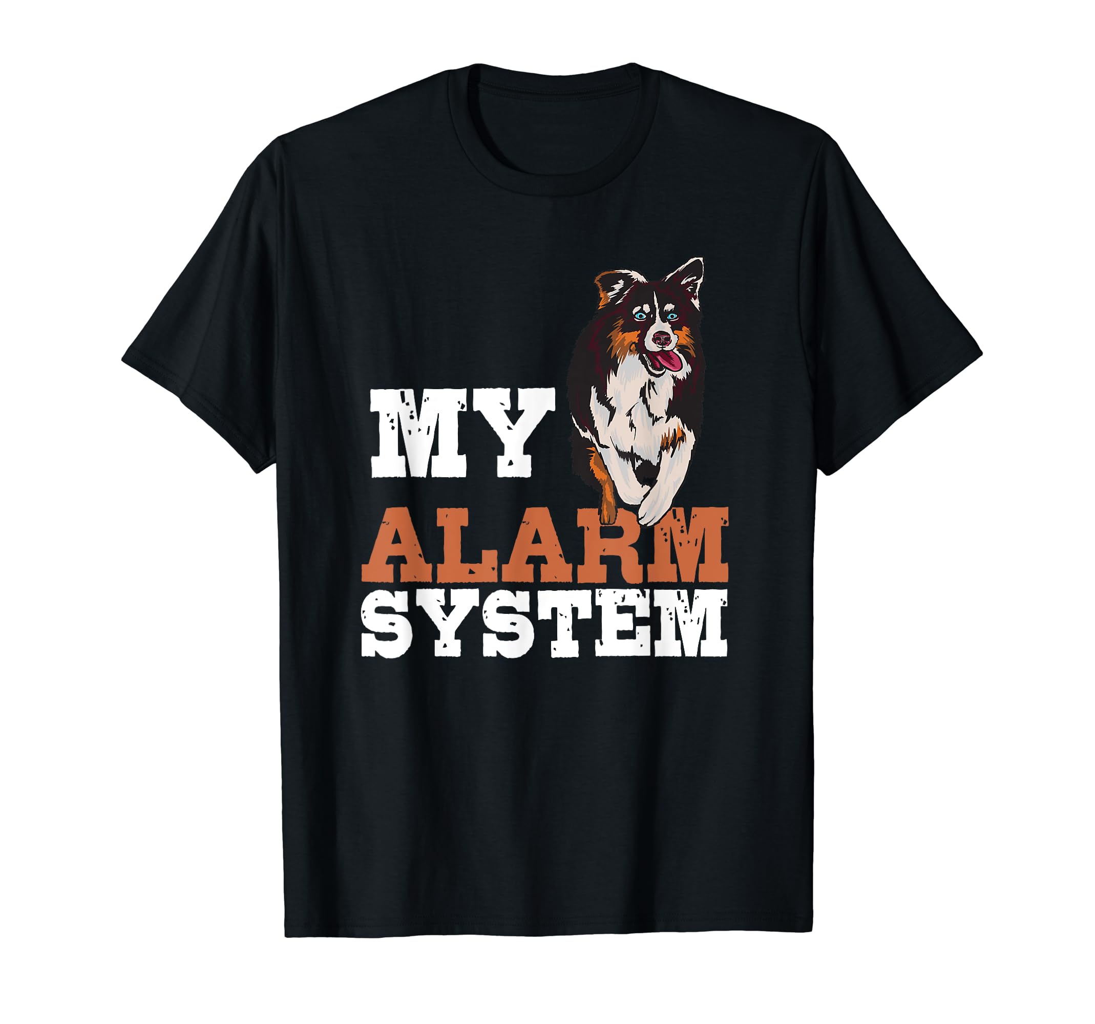 Funny Australian Shepherd Guard Dog Design Aussie T-Shirt