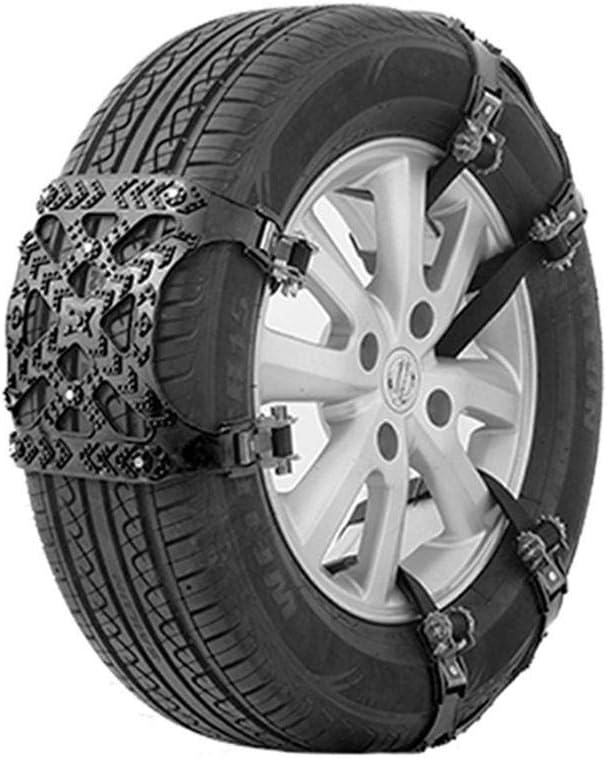 favourall Winter Car Snow Chain Tyre Universal Multifunctional Car SUV Car Snow Chains for Ice Snow Sand and Muddy Road Effectual