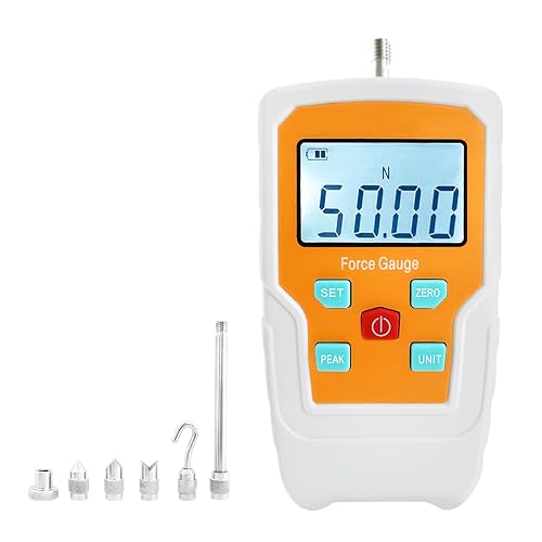 Digital Force Gauge Push and Pull Meter Dynamometer Tension Pressure ...