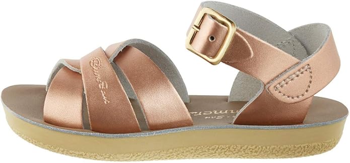 rose gold childrens sandals