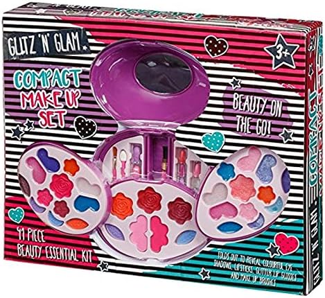Glitz 'N' Glam Gentle Girls 41 piece Make-up set Kids Beauty essential kit 3+ Pretend play