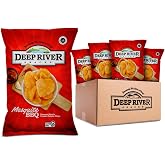 Deep River Mesquite BBQ Kettle Potato Chips, Gluten Free, 2 oz (Pack of 24) | Kettle Chips, BBQ Chips, Kosher &amp; Non-GMO, Great for Parties, Lunchboxes &amp; On-the-Go Snacking
