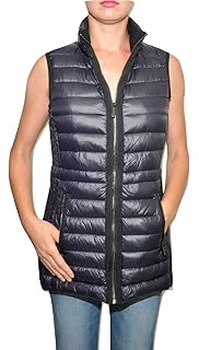 michael kors vest womens navy