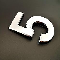 4 Inch Mailbox Numbers 5, Door Address Number
