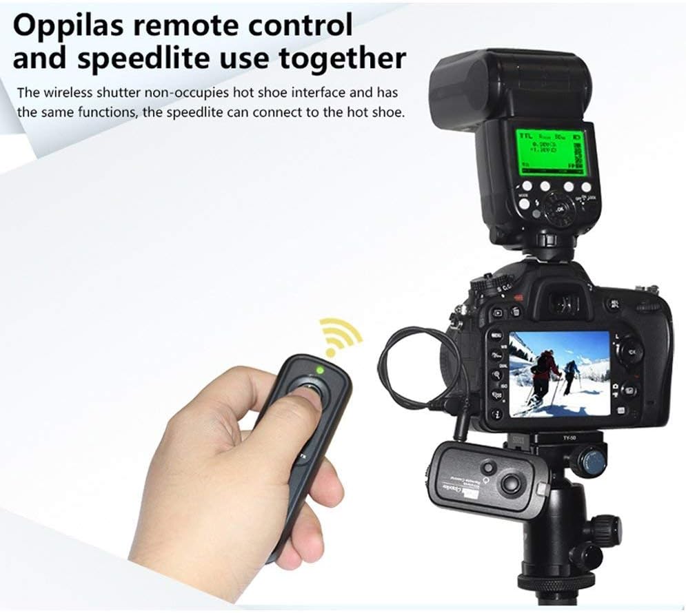 Pixel RW221 Wireless Remote Shutter Release/Remote Control for Multi Interface Camera, black, RW221/DC2 - Image 4