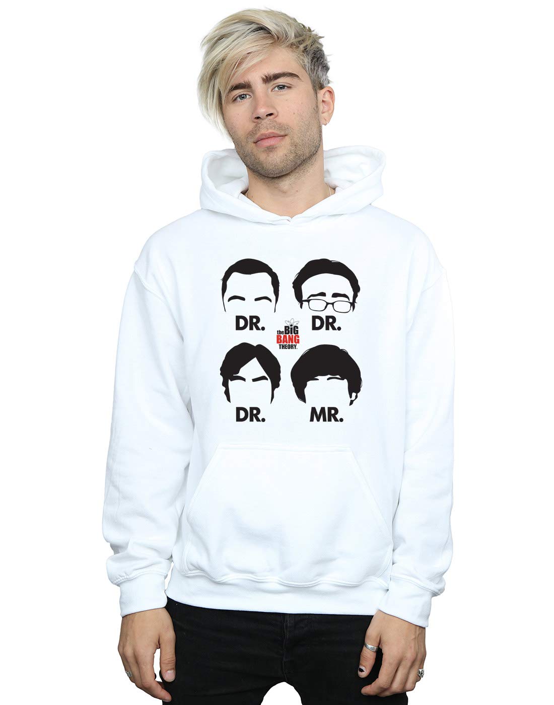 The Big Bang Theory Men's Doctors And Mr Hoodie White X-Large