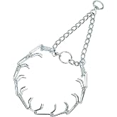 Coastal Pet Herm Sprenger Prong Collar, Chrome, 3.25 mm x 20"&ndash;22" | Solid Fastener Plate, Secure and comfortable Snug fit, Durable, Reliable Use, Adjustable Collar and Unique Design