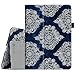 Fintie Folio Case for iPad 6th / 5th Generation (2018 2017 Model, 9.7 Inch), iPad Air 2 (9.7 Inch), iPad Air 1 (9.7 Inch) - [Corner Protection] Premium Vegan Leather Stand Cover, Indigo Dreams