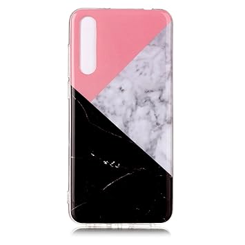 Lomogo Huawei P20 Pro Case Soft Silicon Case Shockproof Anti-Scratch Marble Case Cover for Huawei P20Pro - LOYHU20963 L7