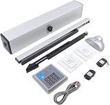 Futchoy 50W Heavy Duty Automatic Swing Door Opener Closer with Remote view 1