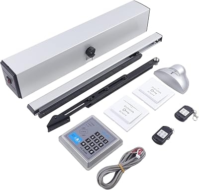 Futchoy 50W Heavy Duty Automatic Swing Door Opener Closer with Remote