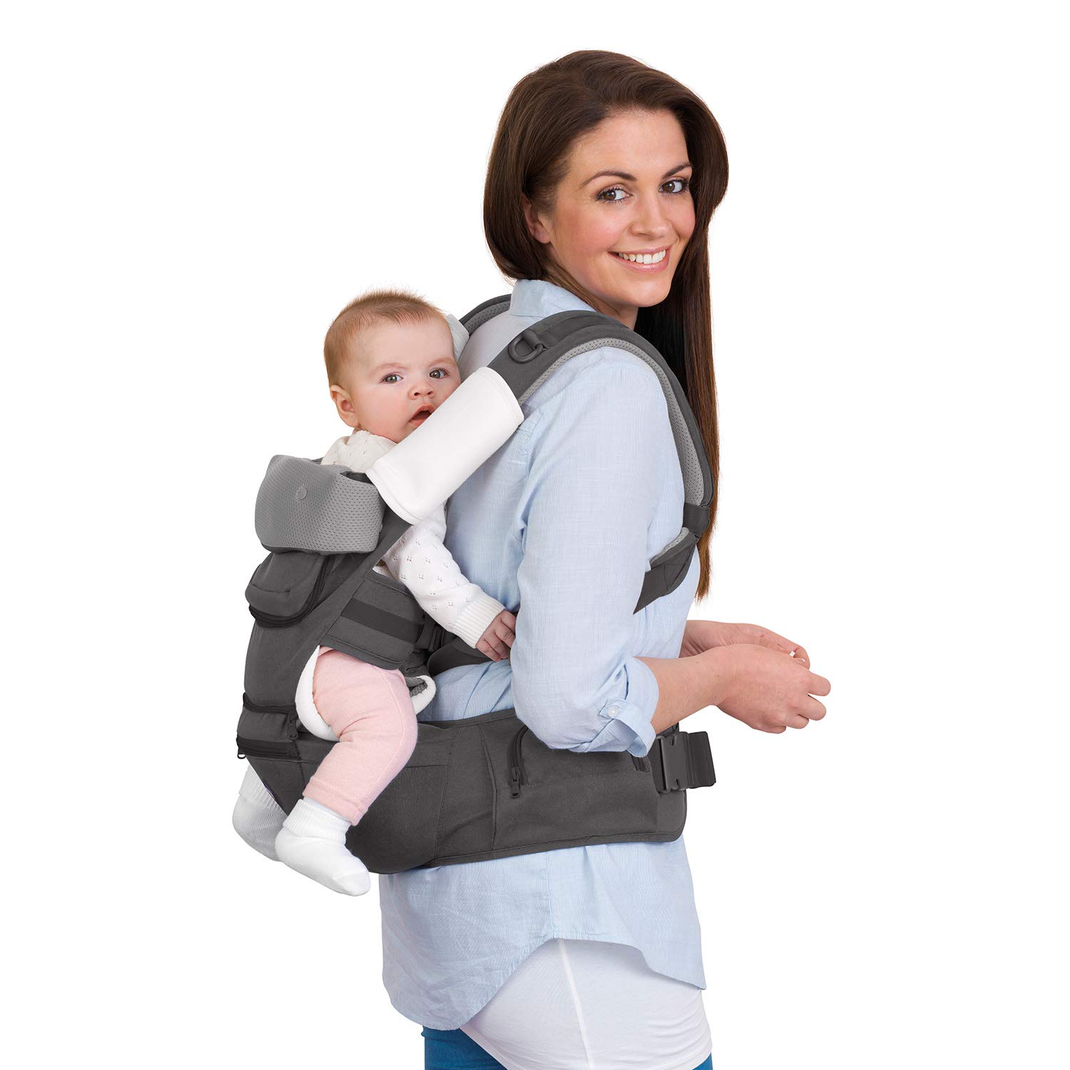 clevamama ergonomic baby & hip carrier