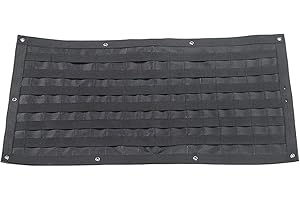 Tailgate Storage Bag Interior Storage Trunk Storage Bag Universal Cargo Organizer for Jk Tailgate Molle Panel