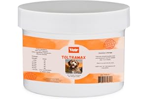 Vetr's Toltramax Toltrazuril Powder for Horses, Dogs, Cats, 100g (5.0%, Chicken)