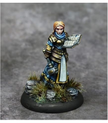 Reaper Bones Legends Tianalise, Strega Della Palude - Miniatura In Plastica Termoplastica 25mm Scala Eroica, Non Verniciata - 4