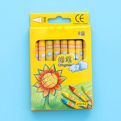 Crayon Bebe Pinceau Pour Enfants De Tournesol 8 2 24 Couleur Cire Stylo Crayon Enfant Couleur Stylo Coffre Fort Non Toxique Graffiti Pen Set 8 Couleurs Amazon Fr Fournitures De Bureau