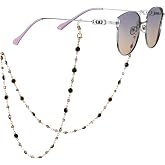 Eyeglasses Chain Holder, Beaded Neck Cord for Reading Glasses and Sunglasses, Women and Girls
