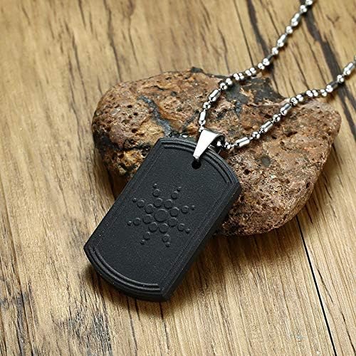 YANOAID Quantum Scalar Energy Bio Science Pendant Necklace For Men Volcanic Lava Radiation Protection Jewels