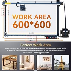 SCULPFUN S30 Ultra 22W Laser Engraver, 0.005mm High