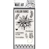 Ranger Wendy Vecchi Make Art Stamp, Die & Stencil Set-A Million Thanks