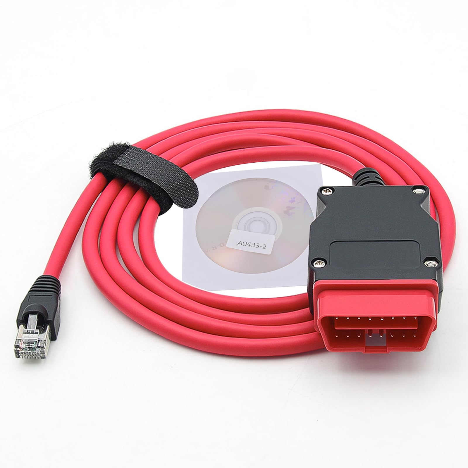 Photo 1 of AUTANCTOR ENET OBD2 Diagnostic Cable, 6.5ft, RJ45 Compatible with BMW F G i Series, VW Audi, USB-C Adapter Included