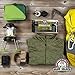 Brave Soldier Cyclist First Aid Kit – Antiseptic Healing Ointment, Bandages, Pain Relief for Road Rash, Cuts, Scrapes and Burns