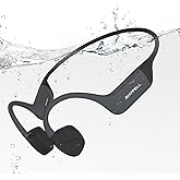 Rhyfell Swim 5 Bone Conduction Swimming Headphones, IP68 Waterproof Bone Conduction Headphones with 32GB MP3 Player, Bluetooth 5.4, 8H Playtime & 16.1mm Driver for Swimming, Running, Fitness, Cycling