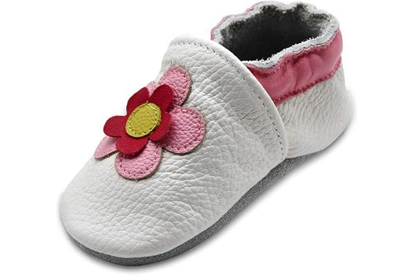 iEvolve Baby Girls Boys Shoes Baby Toddler Soft Sole Prewalker First Walker Crib Shoes Baby Moccasins