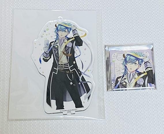 Amazon Co Jp うたのプリンスさまっ 美風藍 うたプリ アニメイトカフェ アニカフェ Big アクリルスタンド キーホルダー 缶バッジ ホビー 通販