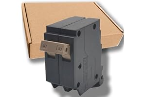 FXSMGDY 40 Amp 2-Pole Circuit Breaker, 3/4-Inch Plug-in Type Molded Case Circuit Breaker, Compatible with OEM Load Centers, 10KA 120/240V, Thermal Magnetic Protection, Genuine OEM-10 Years Warranty