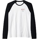 KFC Front and Back Vintage Finger Licking Good Meal Foodie Raglan Baseball Tee
