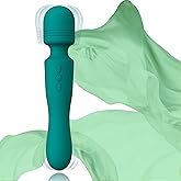 Electric Handheld Double-Ended Available Shoulder Neck Back Relaxation Tools Portable Travel Home Work Sports Out Use Relieve Deep Tissue Whole Body Muscle Pain Fatigue -Green