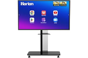 HORION 55 Inch Smart Board, Interactive Whiteboard, 4K UHD Touch Screen Digital Board, Digital Electronic Smartboard for Classroom,Office & Conference Rooms,Open App Ecosystem(Board & Wall Mount Only)