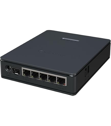 Amazon.com: MikroTik RB2011UiAS-2HnD-IN Router 5xGB 5x10/100