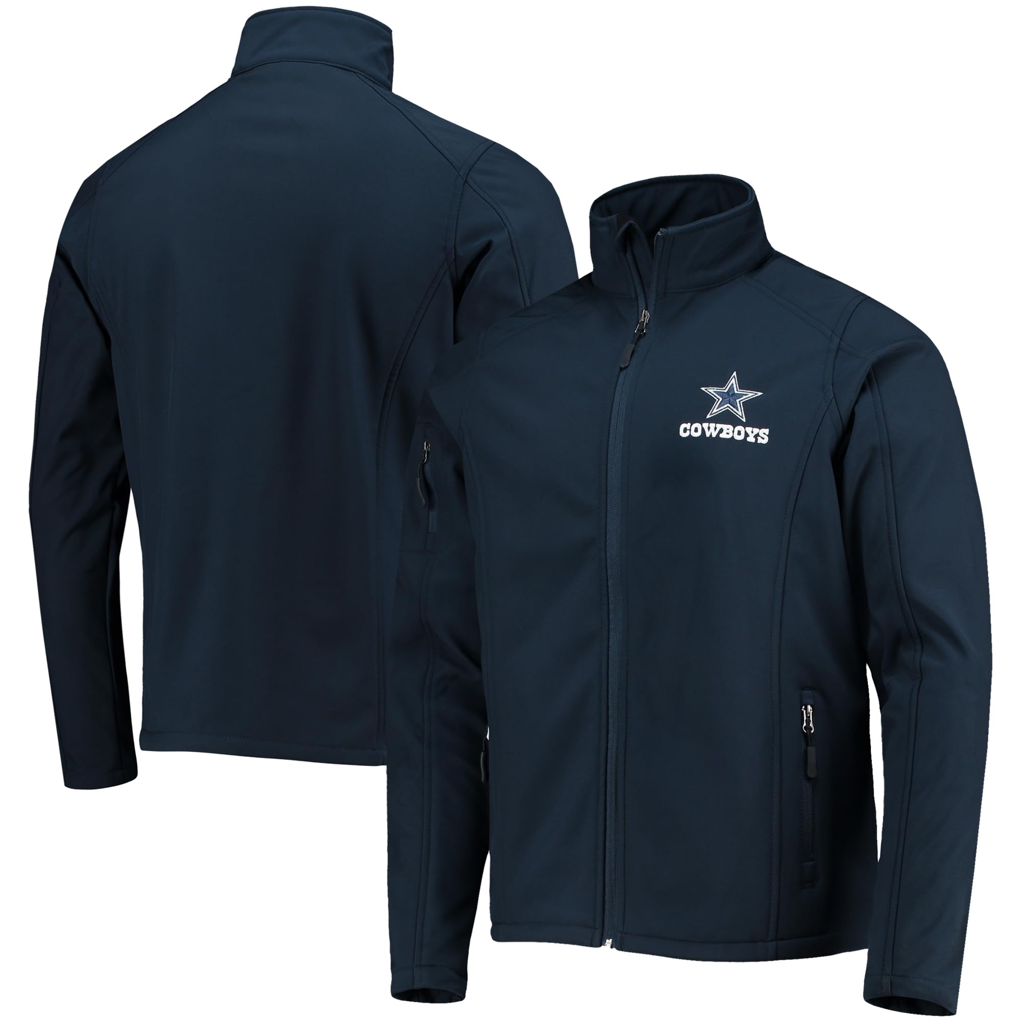 dunbrooke Men's Royal Indianapolis Colts Sonoma Softshell Full-Zip Jacket