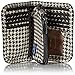 KAVU Zippy Wallet Bi Fold Zip Clutch With Removable Coin Pouch