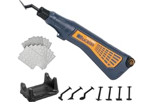Bucasso Cordless Pen Sander, Variable Speed and USB Charging with LED Light, Multi-Purpose Power Tool for Sanding, Polishing,