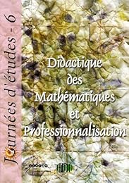 Didactique des mathématiques et professionnalisation