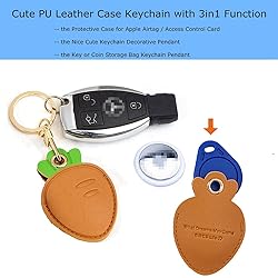 Tomcrazy 3in1 Cute Protective Case for Apple Airtag