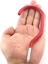TooTaci Bike Hook 10 Pack Large PVC Coated Wall Ceiling Mount Heavy Duty view 3