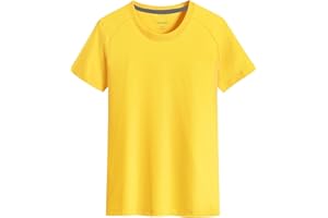 Cabasse Youth Performance Short Sleeve Shirt, UPF 50 Quick Dry Athletic T Shirt for Boys & Girls