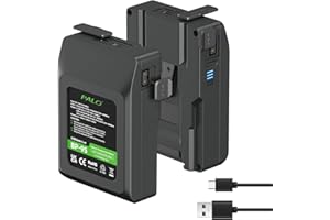 V Mount Battery - 95Wh 14.4V 6600mAh Rechargeable Li-ion Battery for Sony HDCAM, XDCAM, Digital Cinema Cameras and Broadcast 