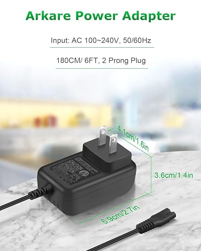 Replacement Charger For Bissell SpinWave Mop - Compatible With 23157, 2315A, 23159, 23158, 2307 Cordless Hard Floor Mop