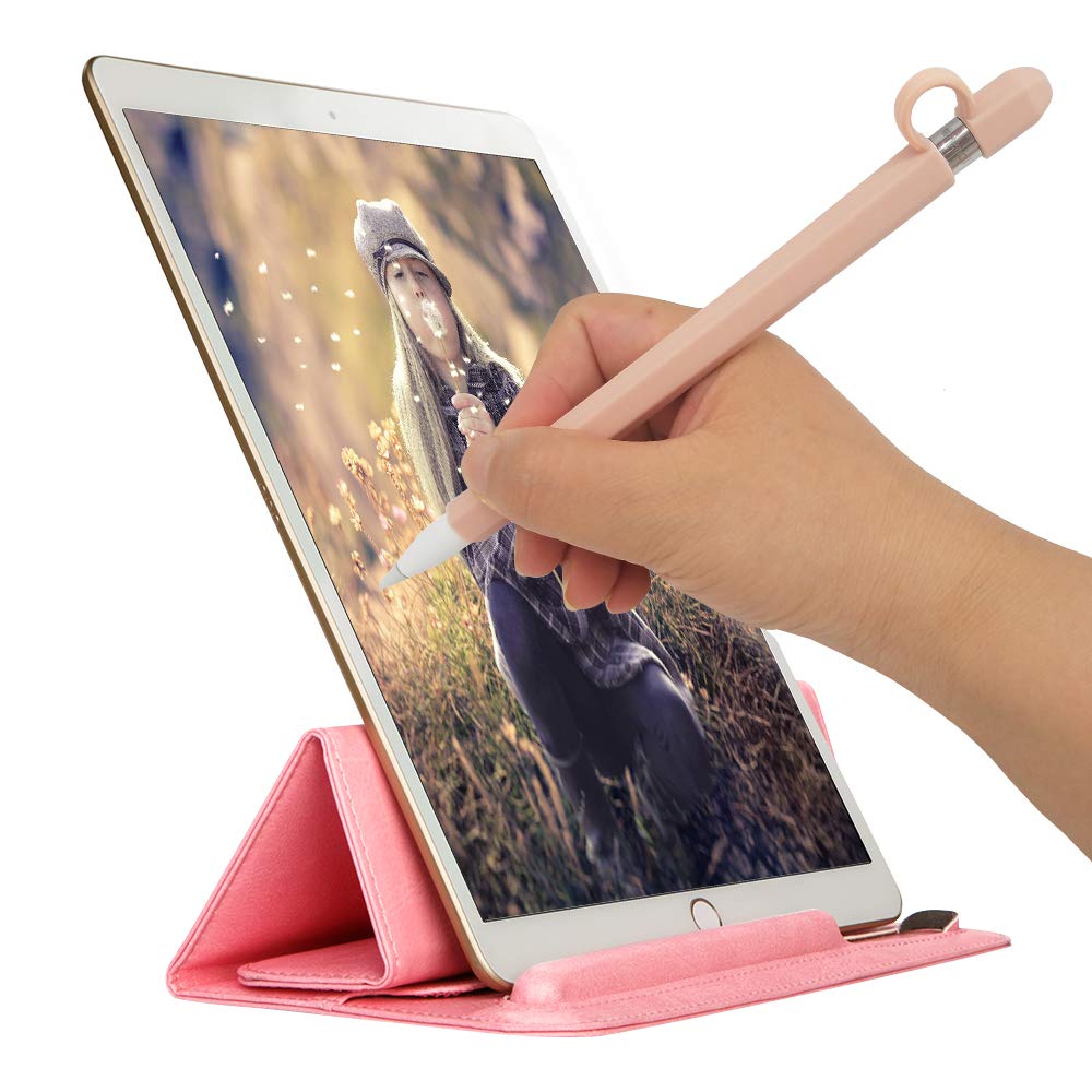 Apple Pencil 1st Generation Case Holder TOOVREN Silicon iPad Pro Pen Cover with Stylus Cap