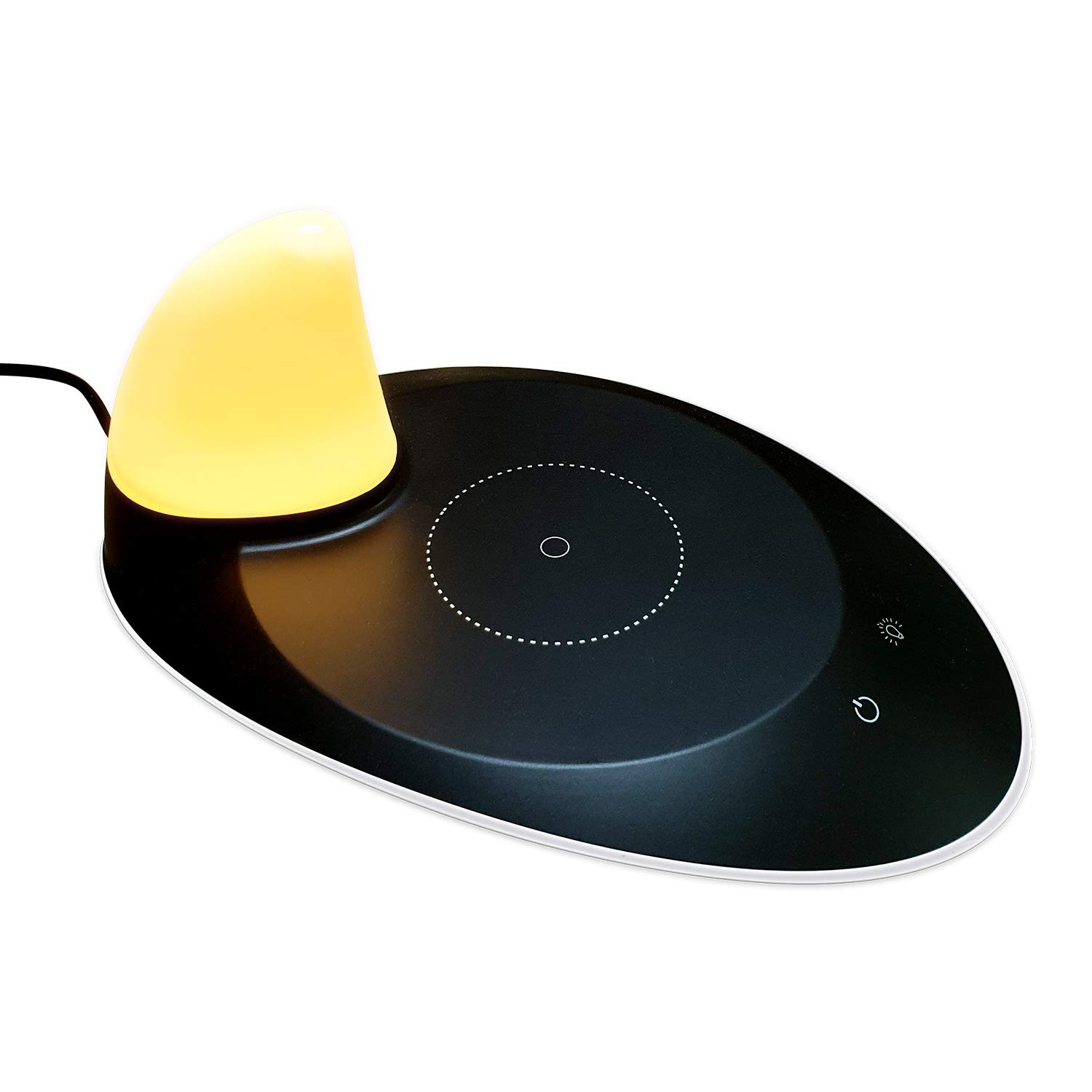 Amazon Com Qi Wireless Charger With Mood Lights Decorative Lamp