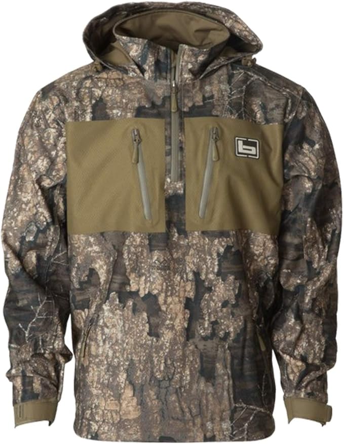 banded pullover jacket