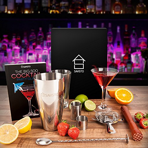 Savisto Premium 8 Piece Cocktail Set - Thumbnail 3