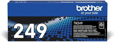 Brother TN-249BK Toner Cartridge Black Ultra High Yield Genuine Supplies