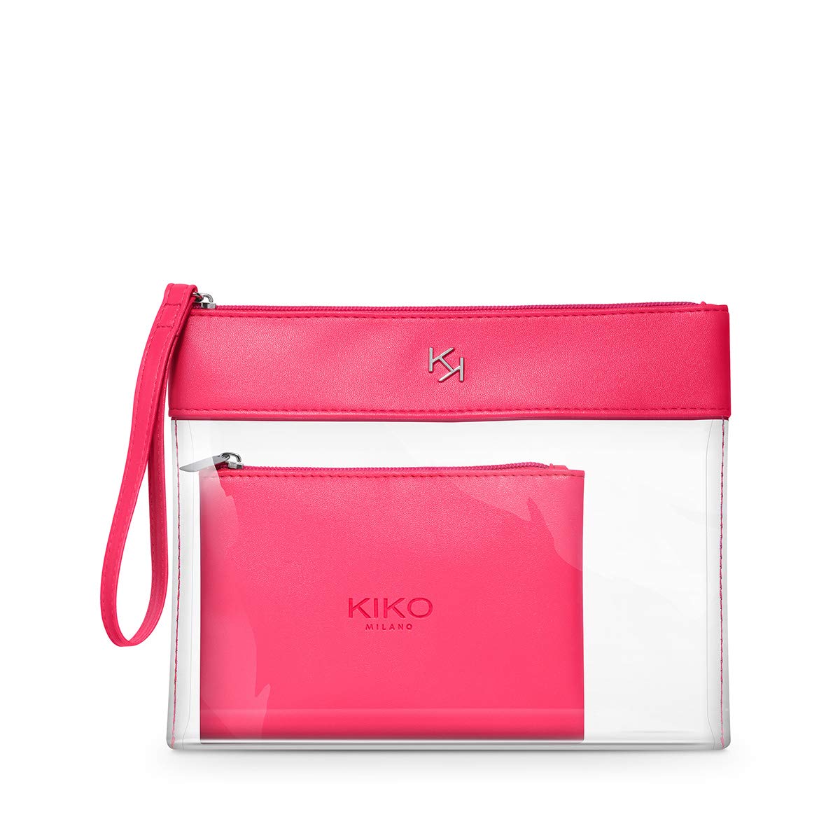 KIKO Milano Transparent Beauty Case 002 | Clear beauty case with inner pouch