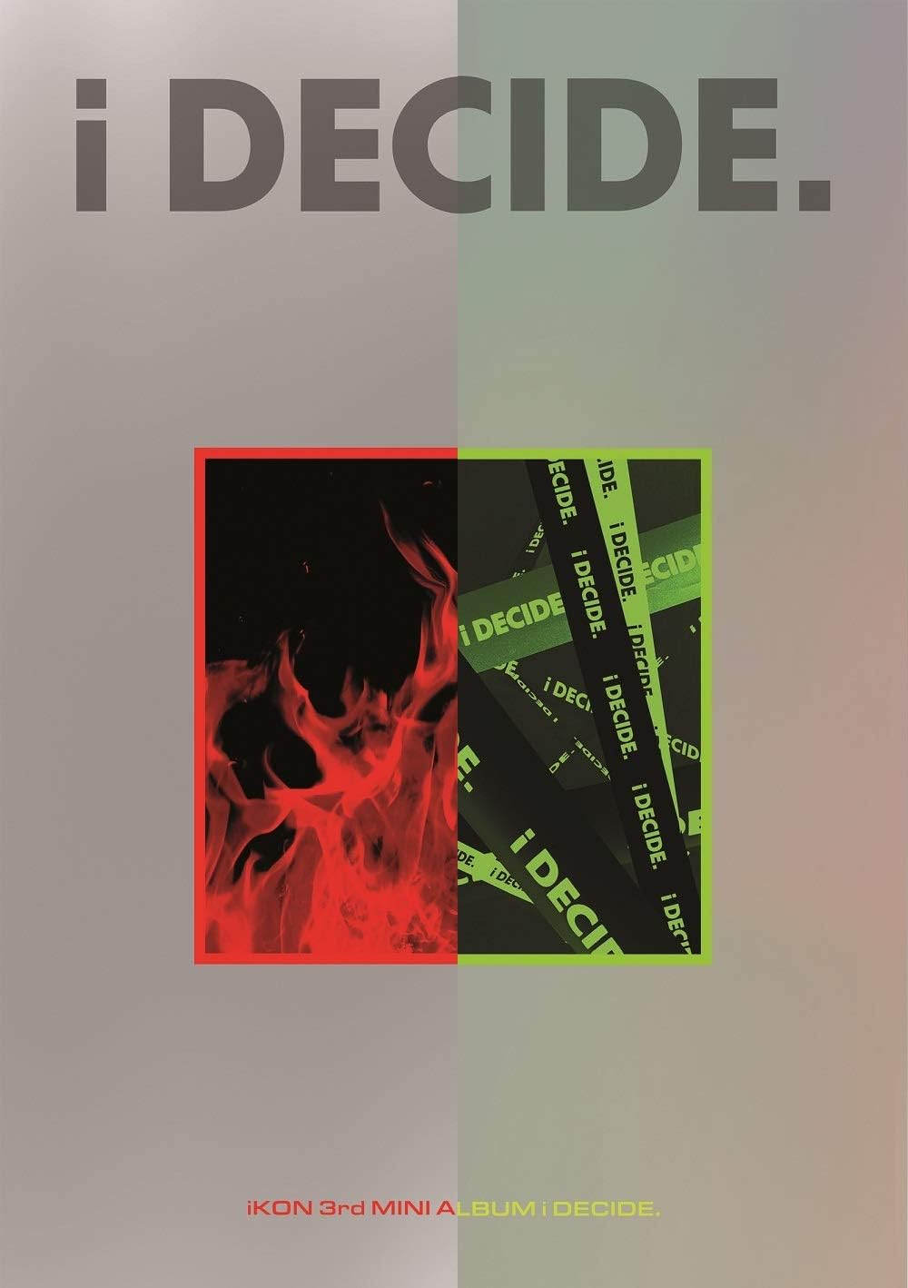 YG Ent iKON - i DECIDE (3rd Mini Album) Album+Extra Photocards Set (Random ver.)